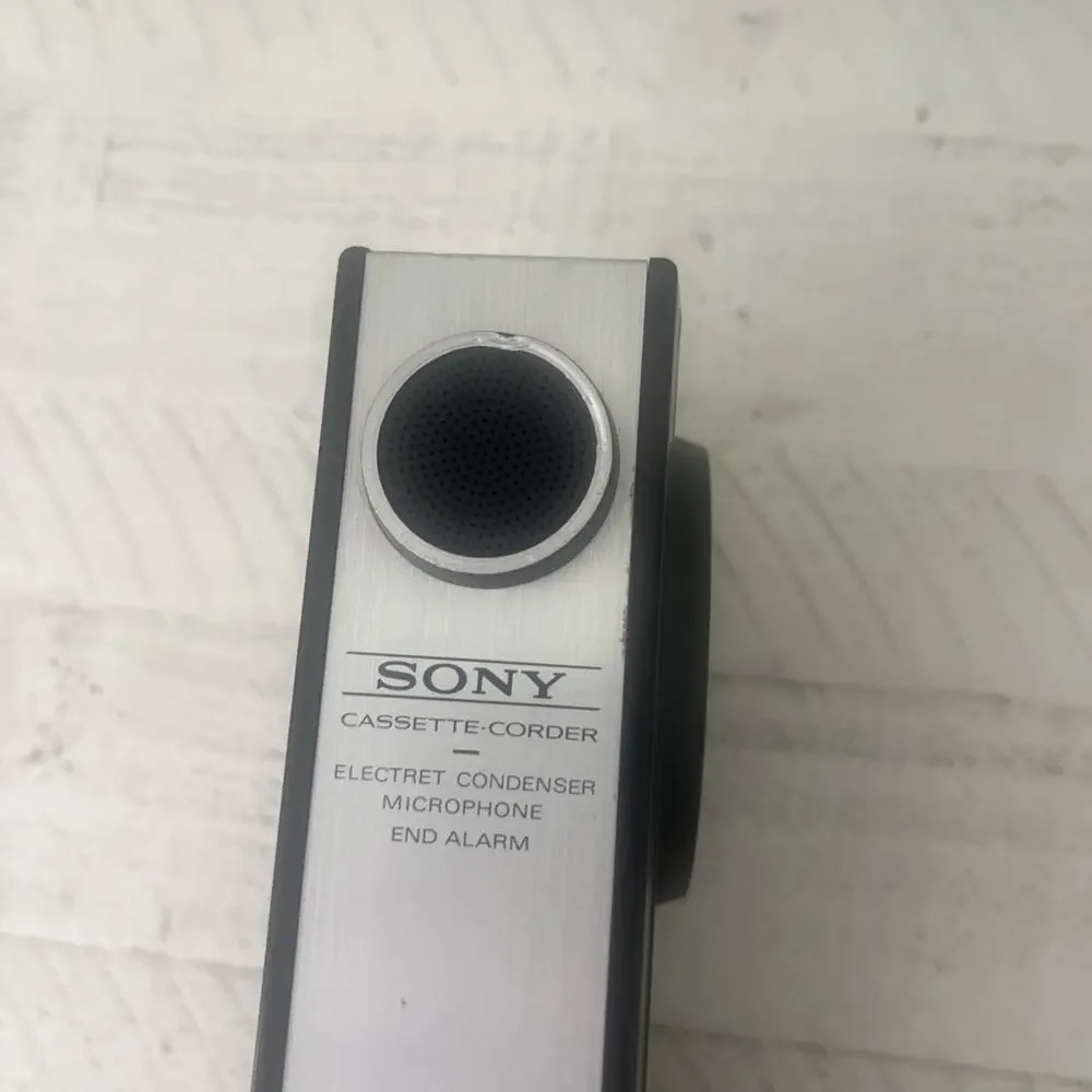 Sony Cassette Recorder TC-40 Black Box Strap For Parts/repair Only.